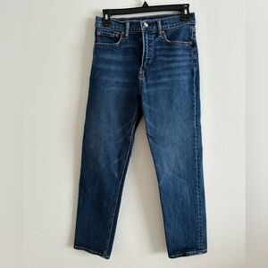 Gap Jeans, Curvy Straight, Size 2 / 26, Dark Wash